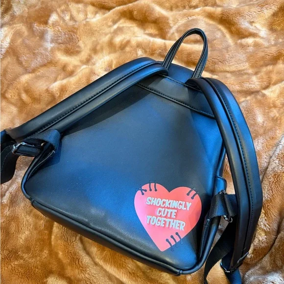 Frankenstein and Bride Mini Backpack/ Universal Monsters Loungefly - Picture 3 of 6